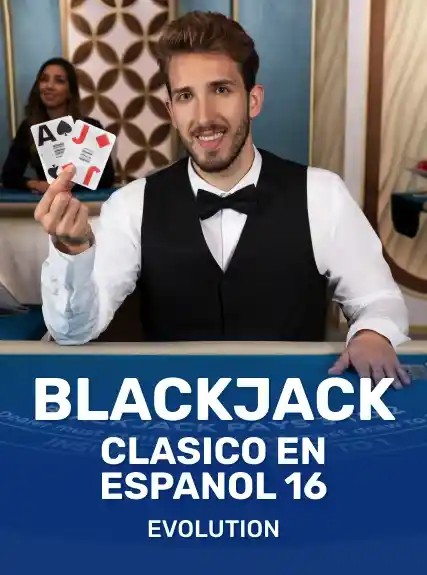Blackjack Clasico en Espanol 16 game tile